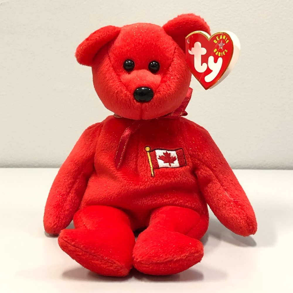 Ty “Pierre” Beanie Baby Plush Bear